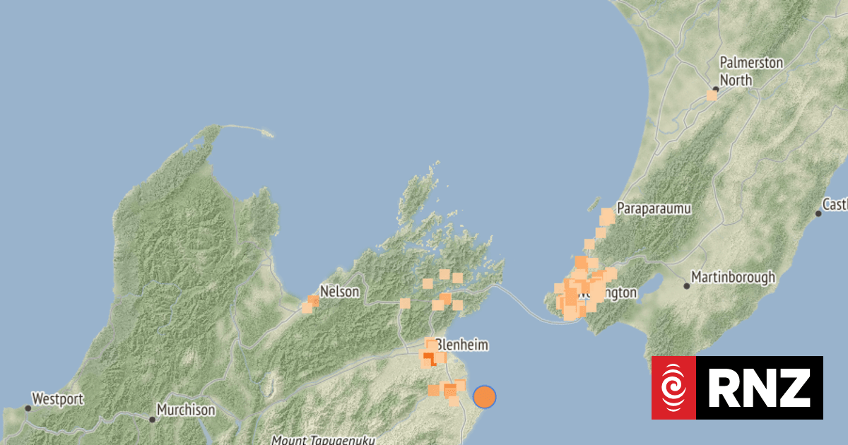 4.4 earthquake in New Zealand's North Island