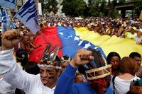 Thousands Of Venezuelans Demand Maduro's Release