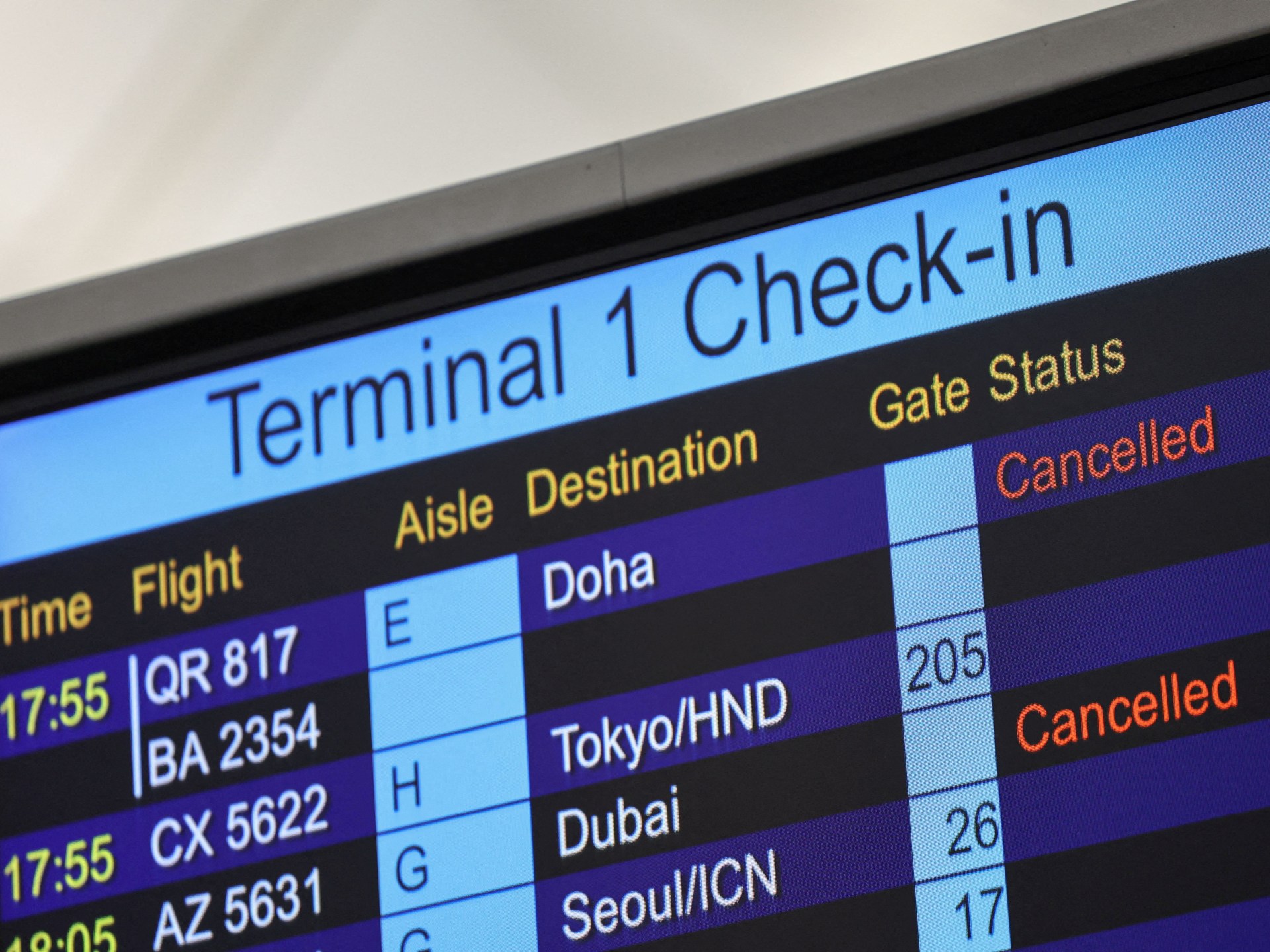 Middle East Travel Chaos Amid US-Iran Conflict