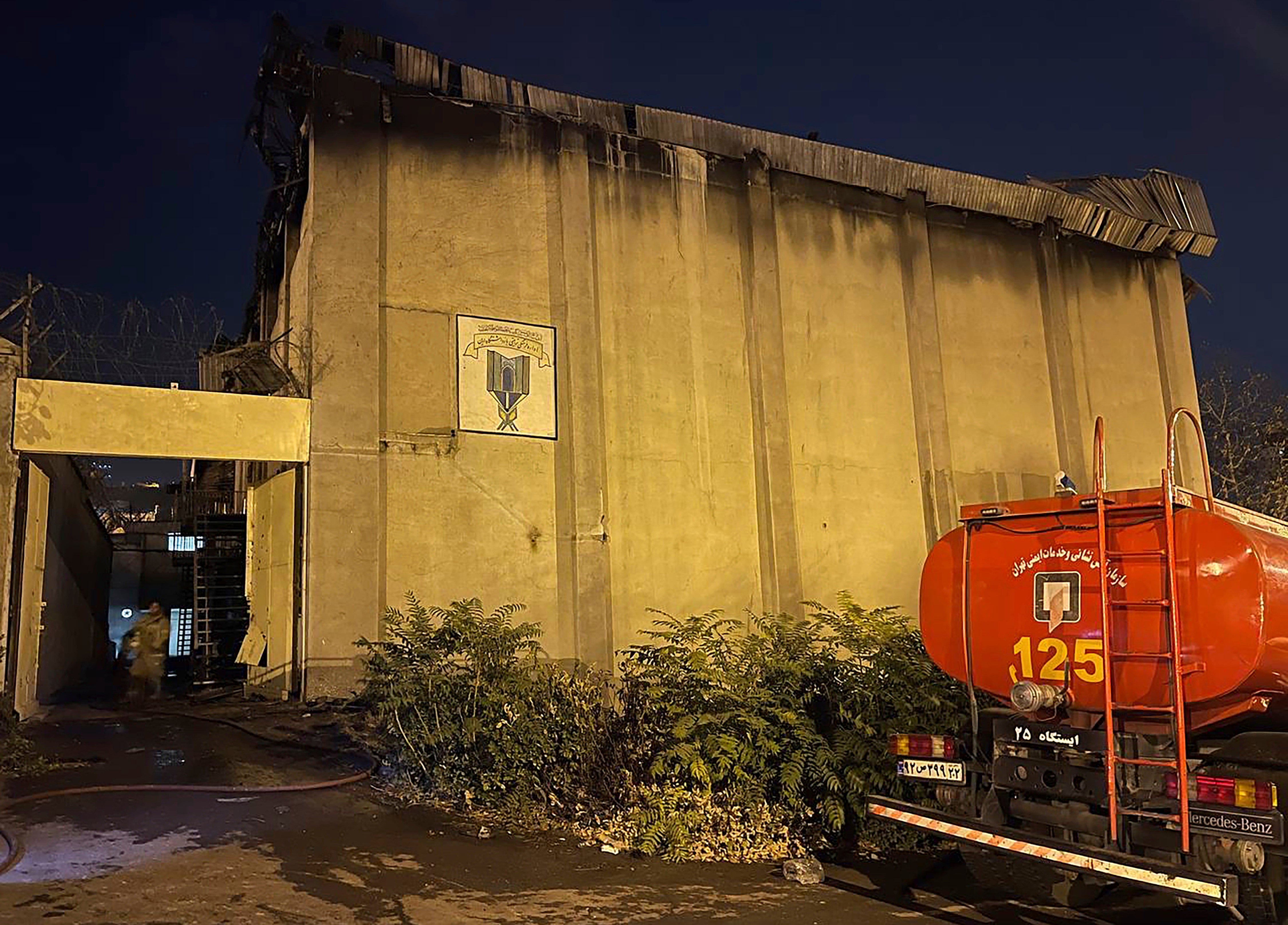 Heavy Damage Seen in Iran Government Buildings Satellite Imagery
