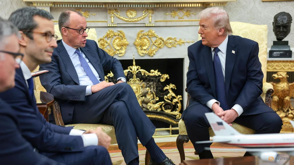 Trump Meets German Chancellor to Discuss Iran Strikes