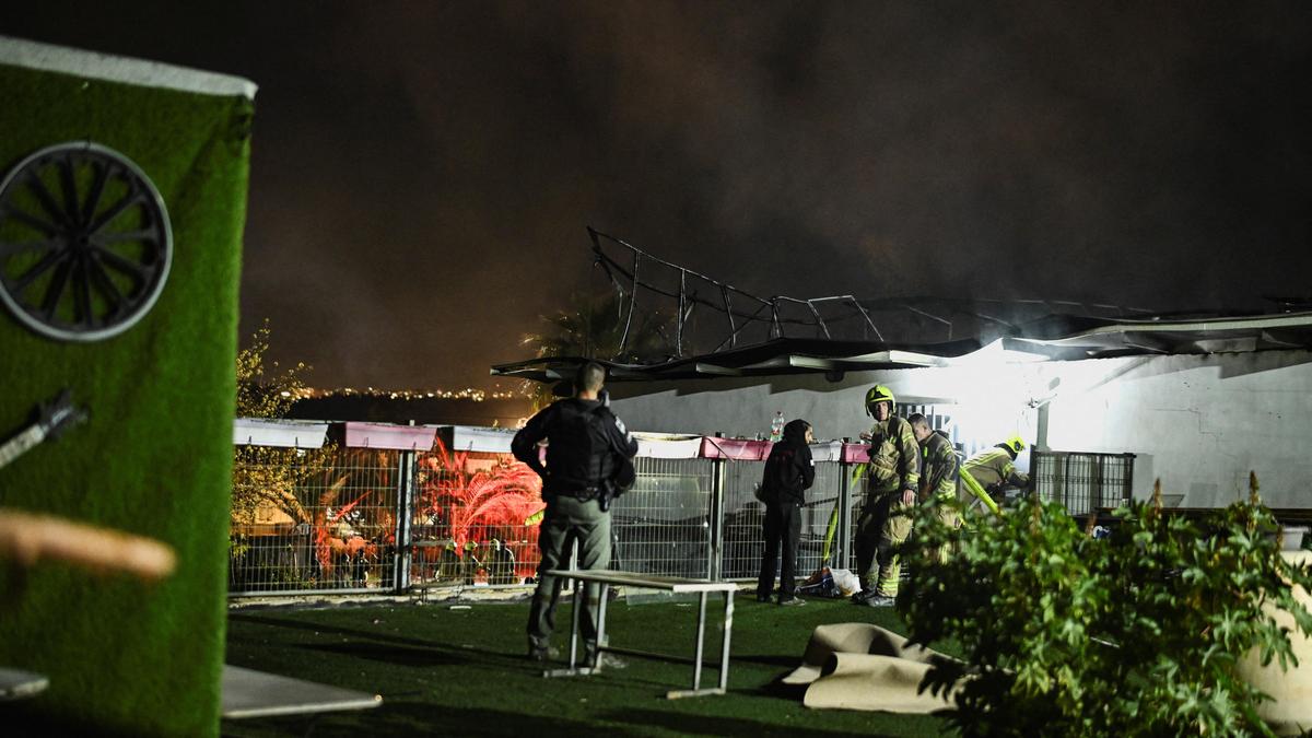 Iran Missile Fire Over Tel Aviv Sparked Explosions