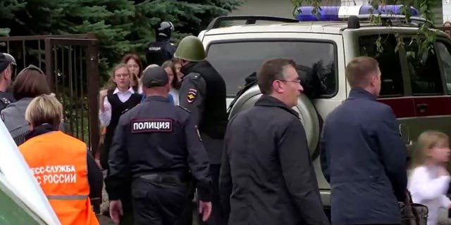 Russia University Attack: Nazi Slogans and Blood Swastika Incident