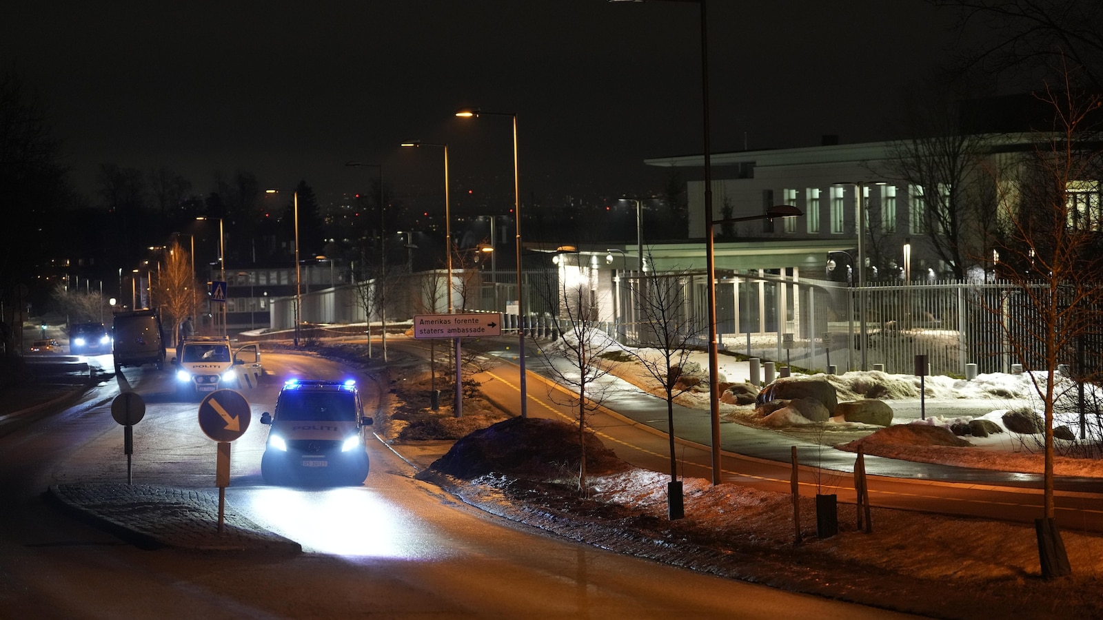 Police investigate explosion outside US Embassy in Oslo