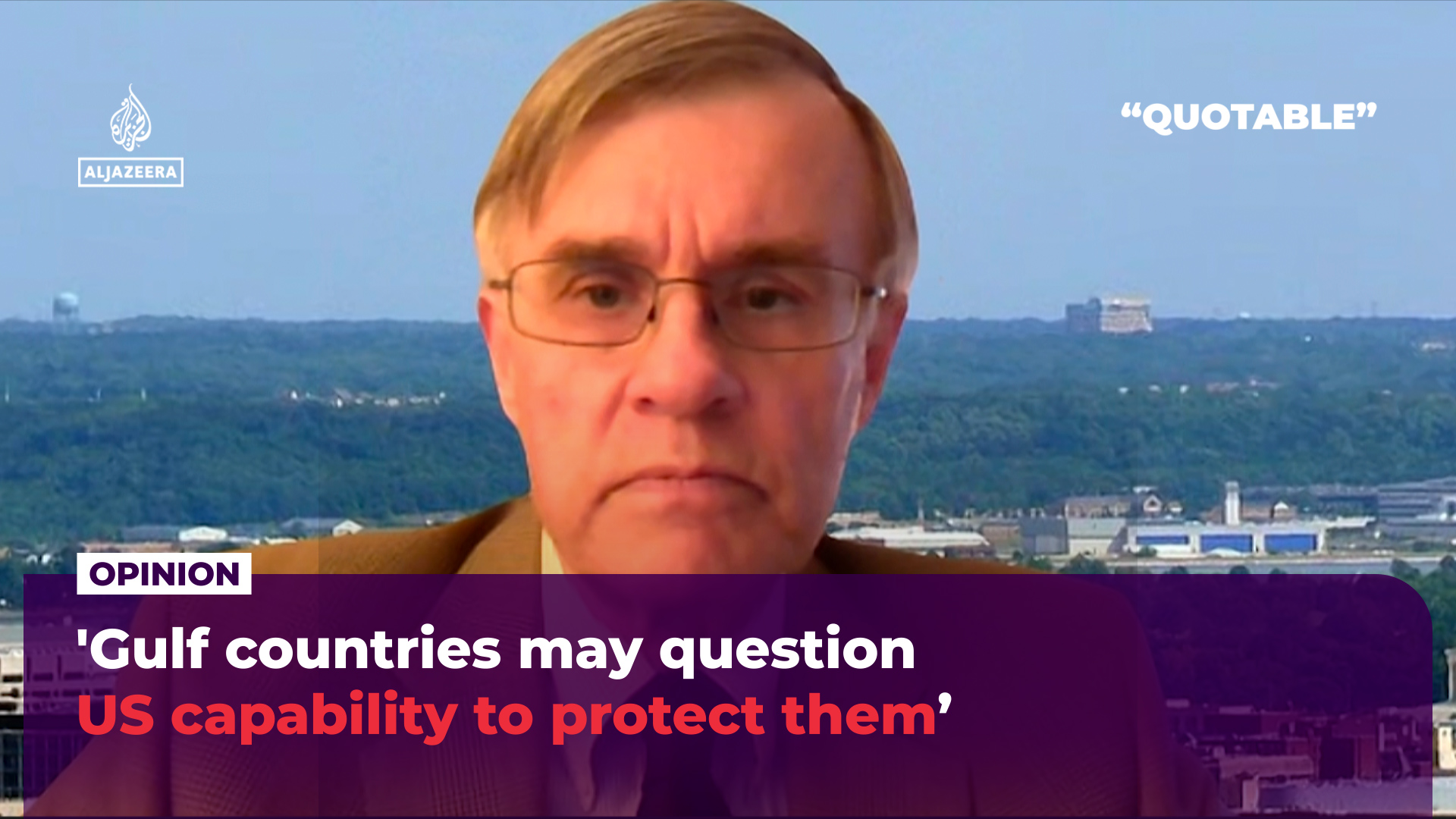 Gulf countries may question US capability to protect them