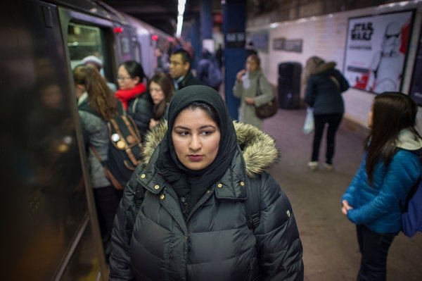 Police investigating device thrown at anti-Islam protest in New York City