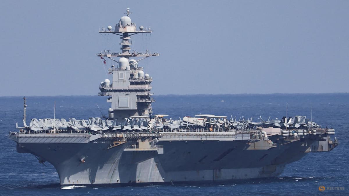 US Sailors Injured in Fire Aboard USS Gerald Ford in Red Sea