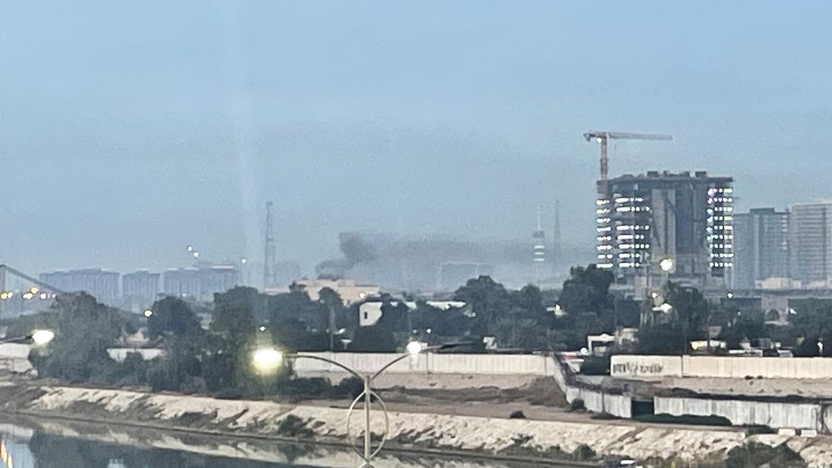 Missile Strikes US Embassy Compound in Baghdad