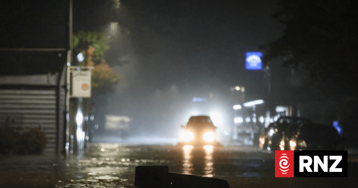 Storm causes flooding in Christchurch and Akaroa