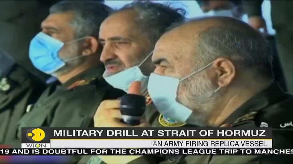 Revolutionary Guards Conduct Drills In The Strait Of Hormuz