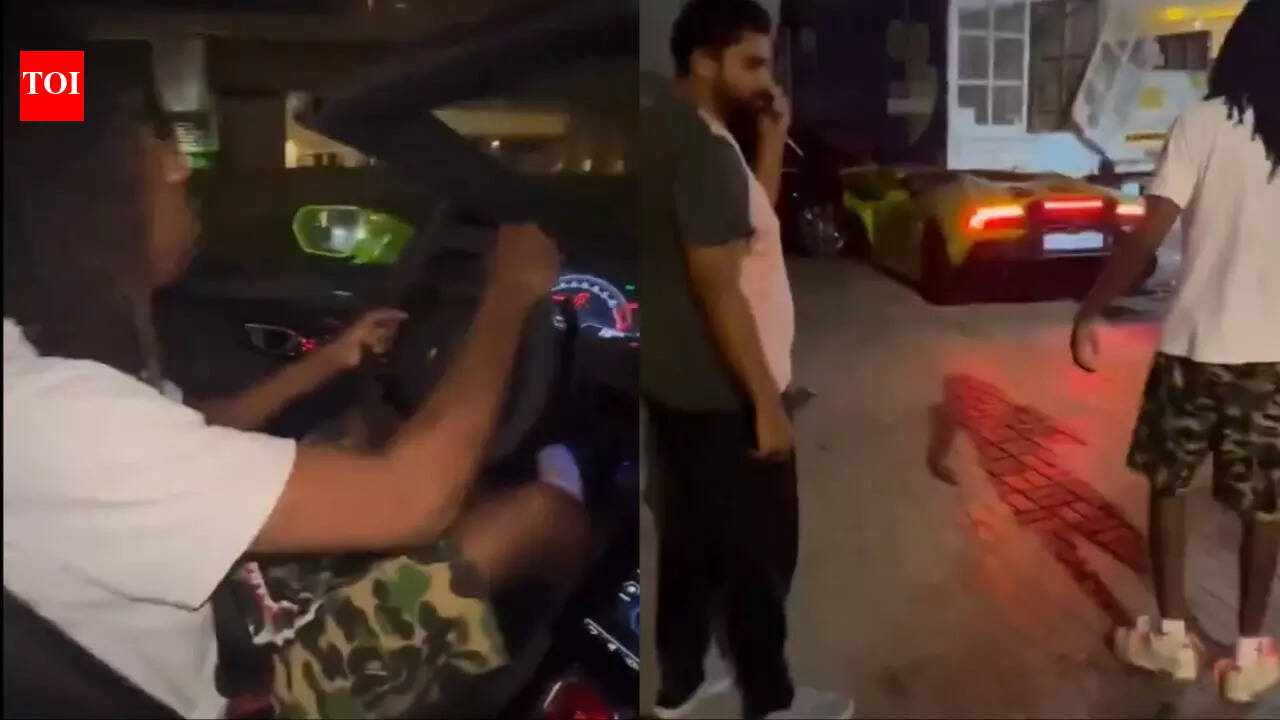Tourist Crashes Lamborghini in Dubai Stunt Gone Wrong
