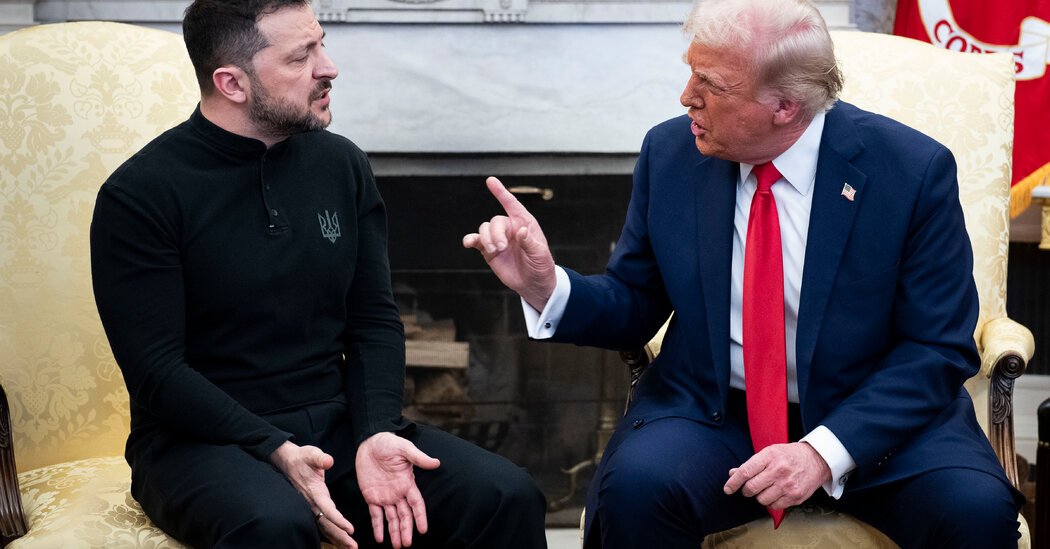 Zelensky Says Trump Exerting Undue Pressure Over Peace Deal