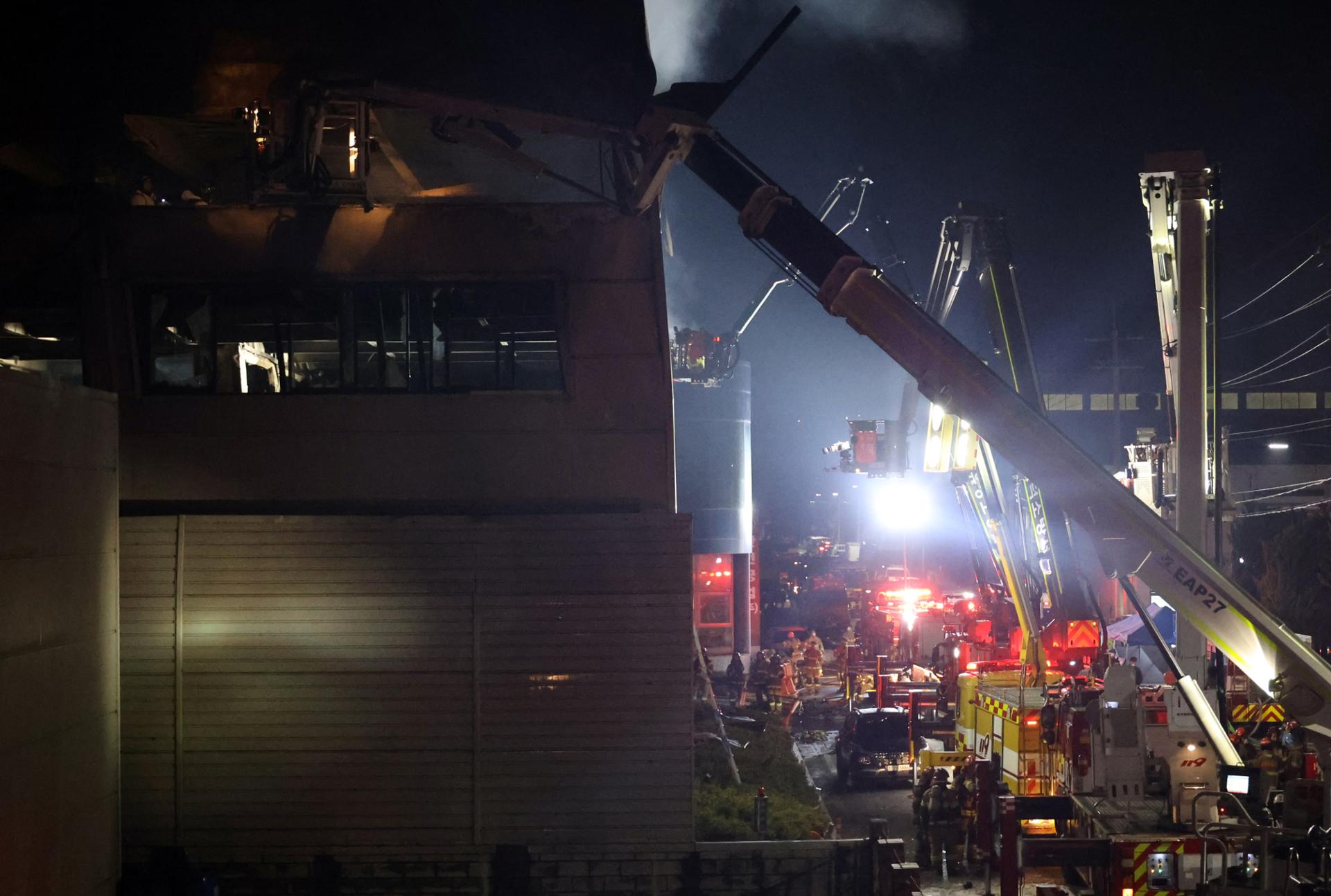 Deadly Fire at Daejeon Auto Parts Plant