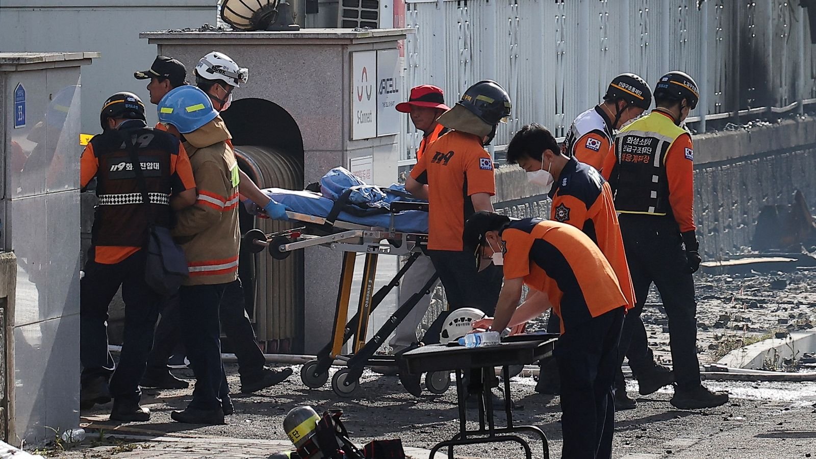 South Korean Factory Fire Kills 10