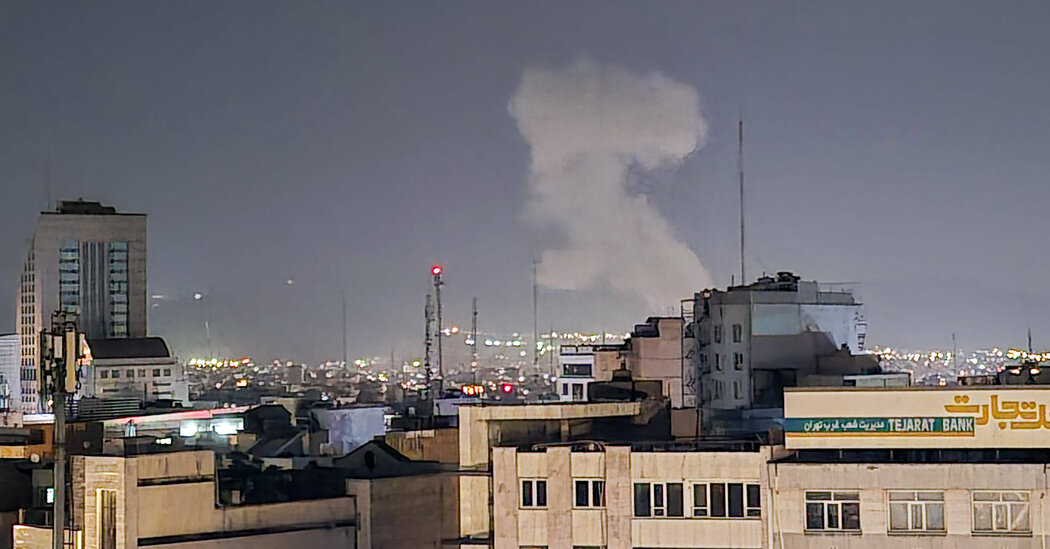 Iran Power Outages as Israel Strikes Target Tehran Infrastructure