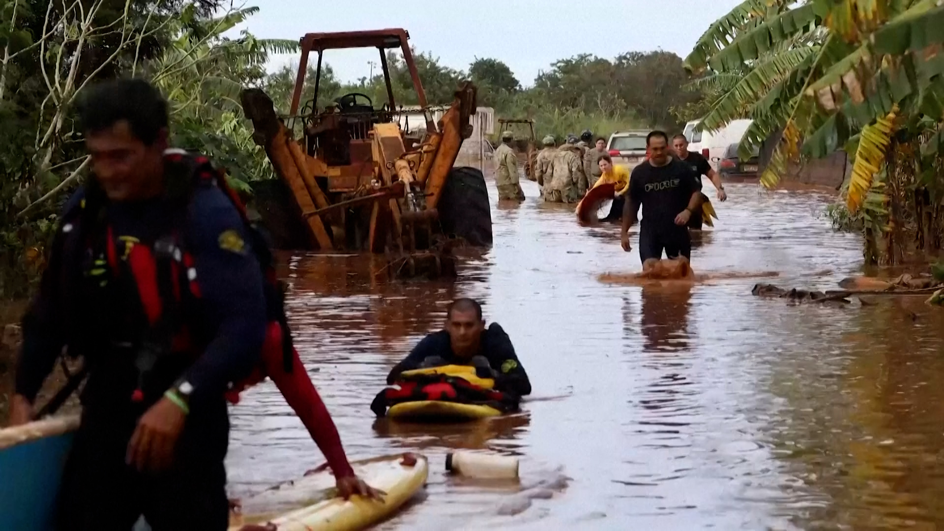 Hawaii National Guard assists after Oahu flood