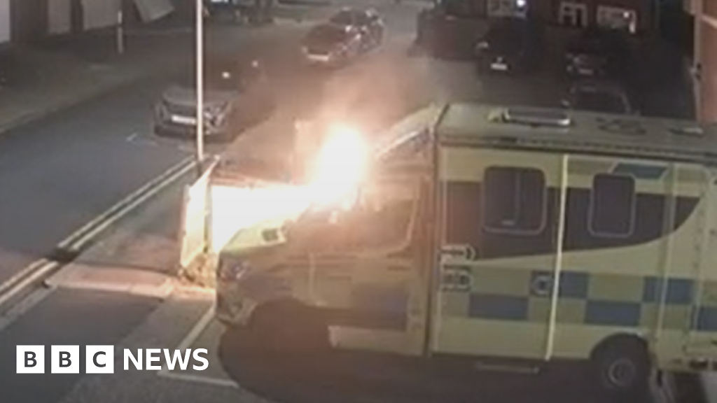 Arson attack on Jewish charity ambulances investigated by counter-terror police