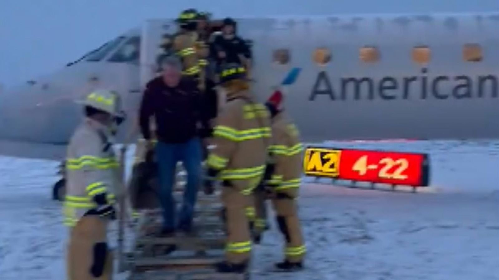 Plane Crash on New York Runway