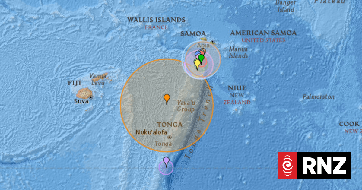 7.6 Magnitude Earthquake Strikes Tonga Islands