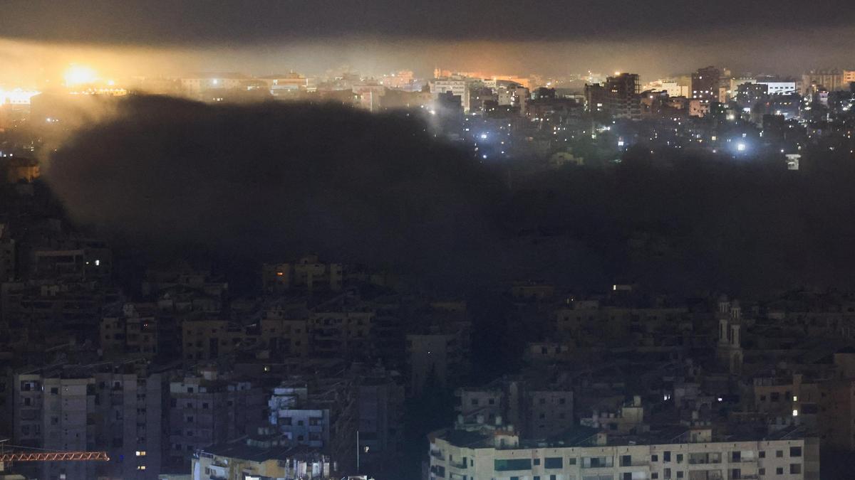 Iran-Israel War Escalation: Israeli Strikes in Beirut Kill Two, Iran Launches Missiles