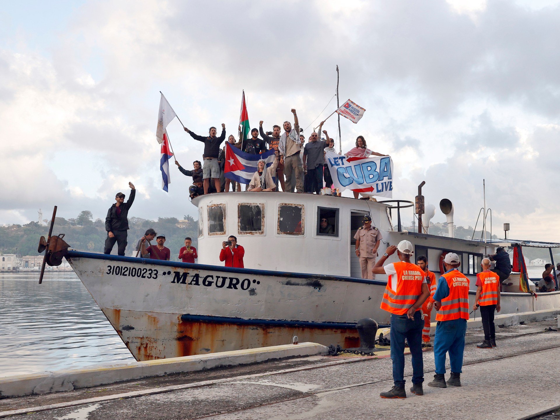 Cuba Aid Flotilla Vessel Arrives Amid US Energy Crisis