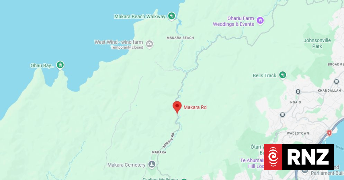 Car Flips Upside Down in Wellington Stream