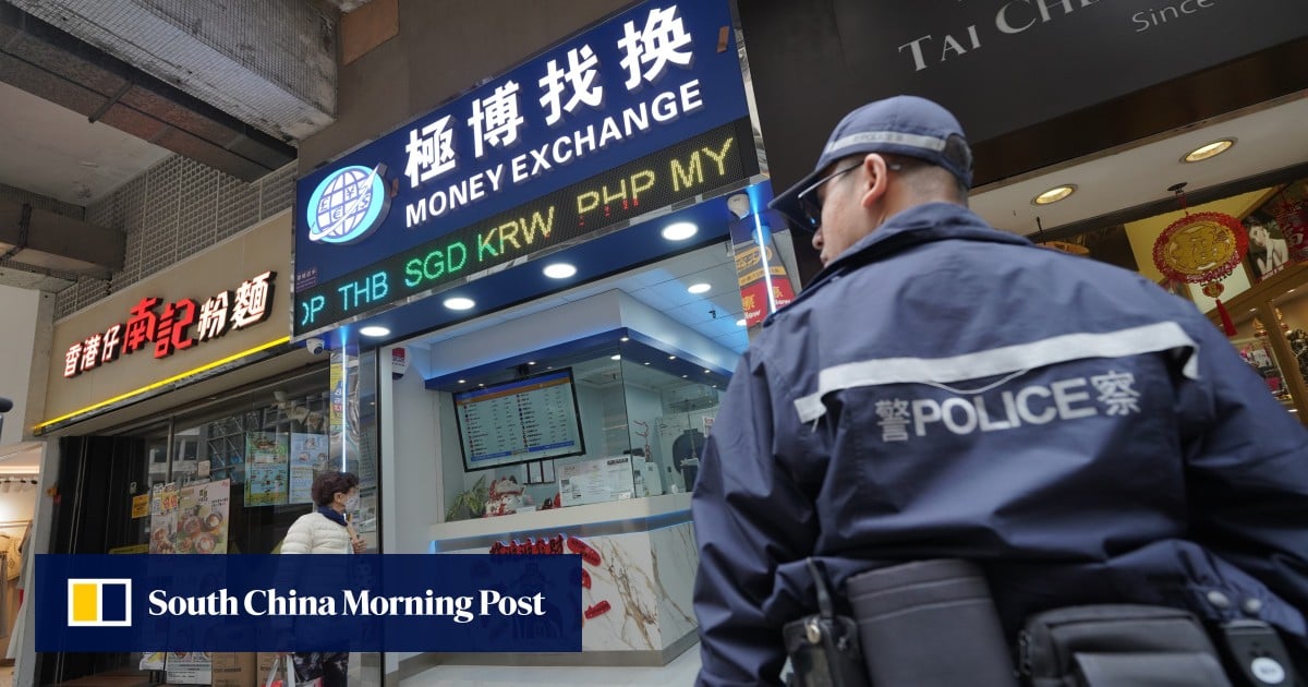 Hong Kong police probe theft of 58 million Japanese yen at currency exchange shop