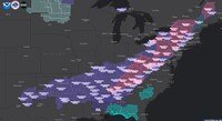 Massive Snowfall Possible in Southeast as Bomb Cyclone Threatens Region