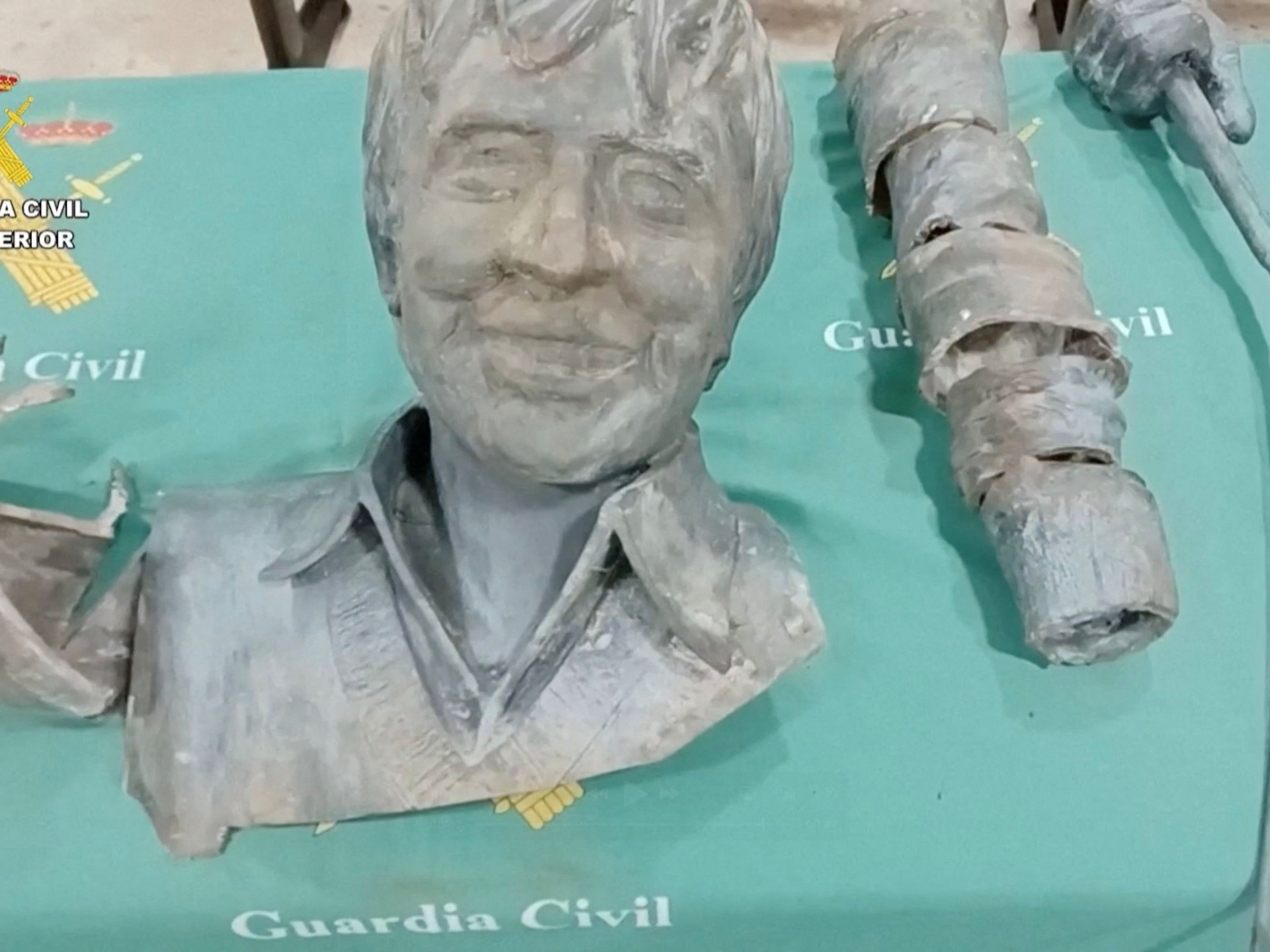 Missing Ballesteros Statue Chopped in Spain